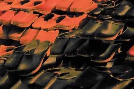 Traditional shoesの写真素材