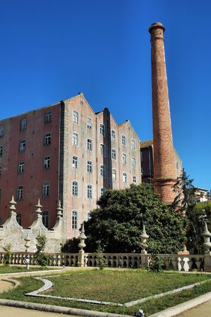 Old industrial buildingの写真素材