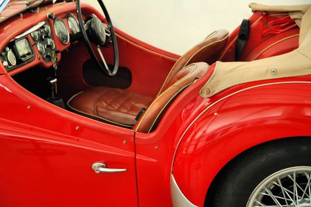 Vintage sports carの写真素材