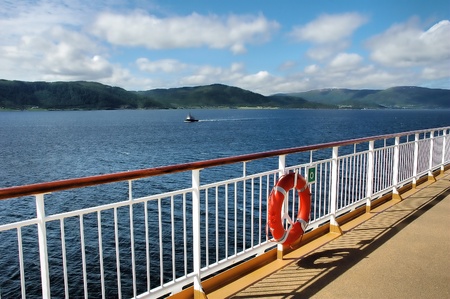 Norwegian fjordの写真素材