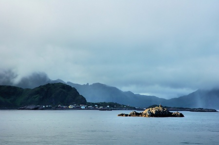 Northern coast of Norwayの写真素材