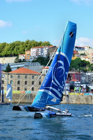 Extreme Sailing Series Douro River Porto July 2012のeditorial素材