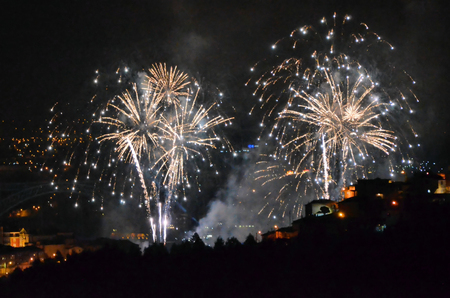 fireworksの写真素材
