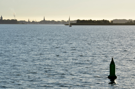 Big lake in Netherlandsの写真素材