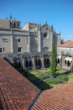 Santa MarÃ­a cathedral, Tui  Spain  11thâ13th century の写真素材