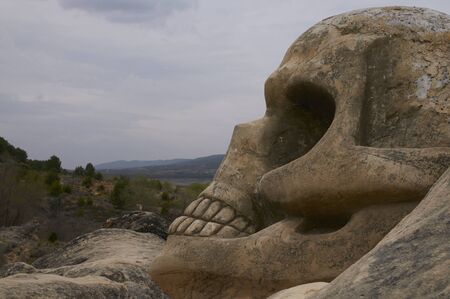 Route of the Faces (Buendia)の写真素材