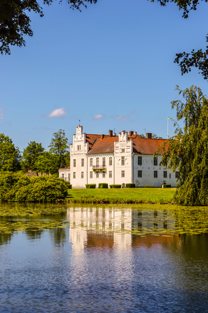 Wanas Slott is a castle in Ostra Goinge Municipality, Scania, in southern Sweden. It is situated to the west of Knislinge.のeditorial素材