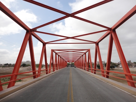 Red Bridgeの写真素材