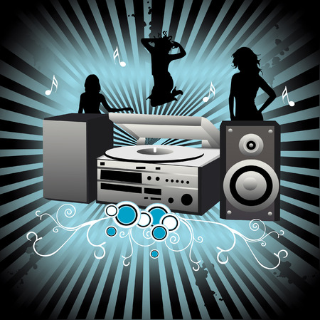 beauty girls vector composition beautiful abstract artのイラスト素材