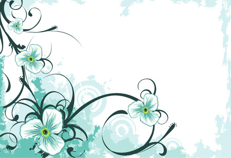 vector illustration of flowersのイラスト素材