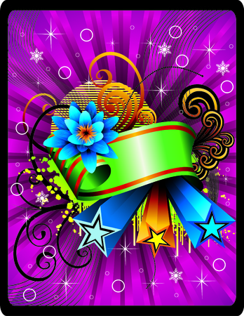 vector fantasy shapesのイラスト素材