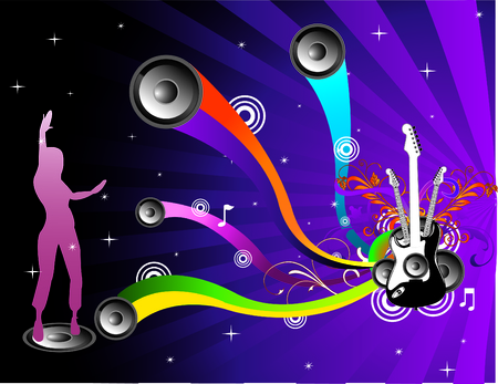 vector fantasy shapesのイラスト素材