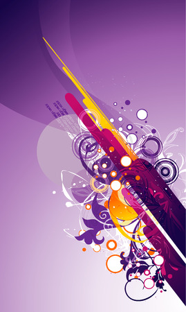 2d vectorial image of weird shapesのイラスト素材