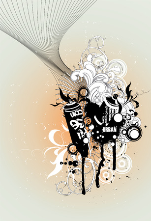 2d vectorial image of weird shapesのイラスト素材