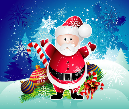 beautiful christmas vectorsのイラスト素材