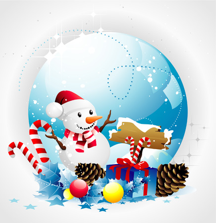 beautiful christmas vectorsのイラスト素材