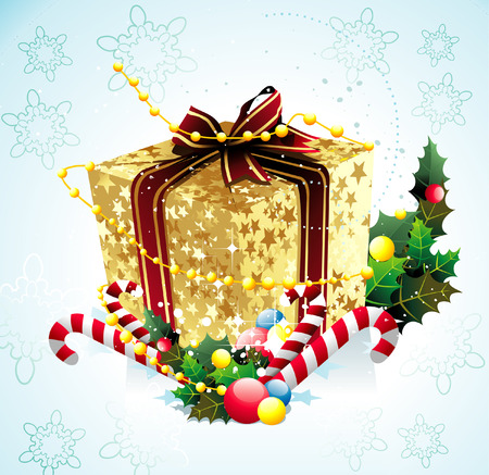 beautiful christmas vectorsのイラスト素材