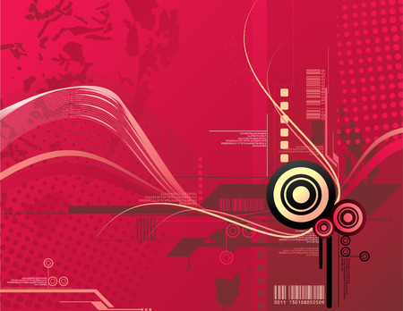 multimedia display lookのイラスト素材