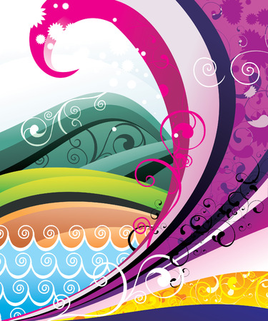 fantasy shapesのイラスト素材