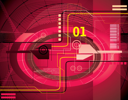 multimedia screenのイラスト素材