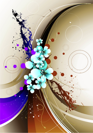 wierd compositionのイラスト素材