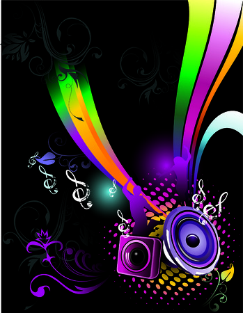 neon and glowのイラスト素材