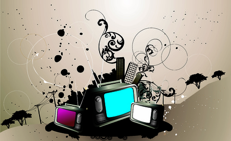 wierd compositionのイラスト素材