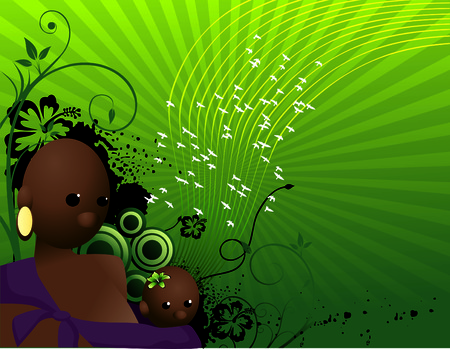 african native peopleのイラスト素材