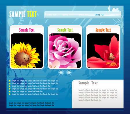 template designのイラスト素材