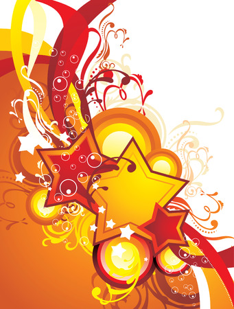 Fantasy shapes and colorsのイラスト素材