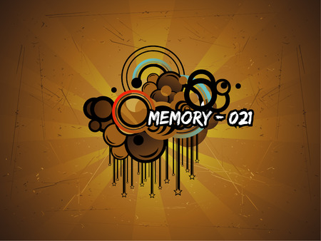 fantasy shapes compositionのイラスト素材