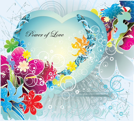 flowers for a special ocassionのイラスト素材