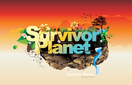 survivor planet vectorのイラスト素材