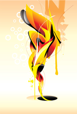 3d vector illustration geometryのイラスト素材