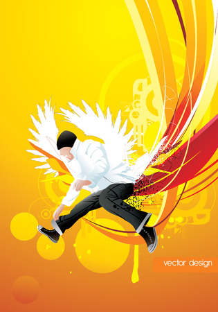 active people vector illustrationのイラスト素材