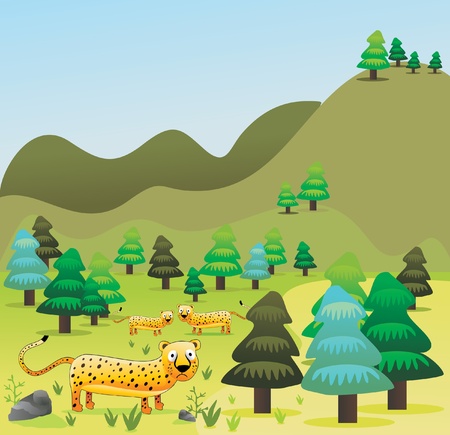 tigers animals vectorのイラスト素材