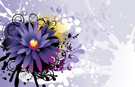 flower vector illustration designのイラスト素材