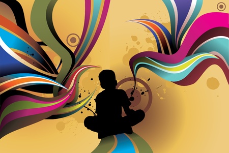 color people shape vectorのイラスト素材