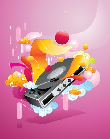 radio color のイラスト素材