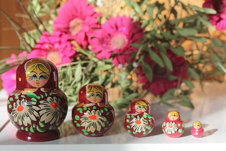 Matryoshka. Russian doll.の写真素材