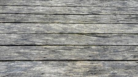 Old terrace boards as background with lots of space for text.の写真素材