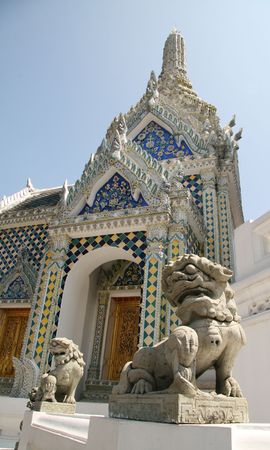 Bangkok Wat Phra Kaewの写真素材