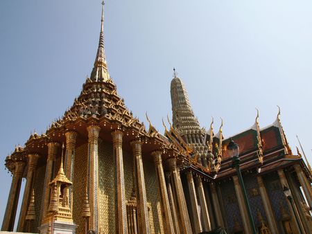 Bangkok Wat Phra Kaewの写真素材