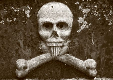 Skull and bonesの写真素材