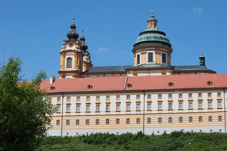 Stift Melk, famous Monastery in Austriaの写真素材