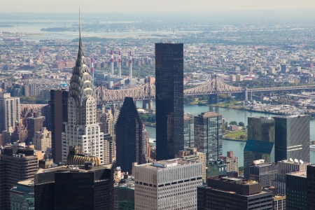 Skyline of Manhattan in New York City, United States
の写真素材