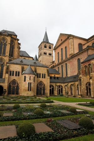 Cathedral of Trier, the oldest church in Germany  In this church the tunic of Christ is kept の写真素材