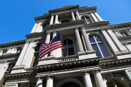 Old City Hall of Boston, Massachusettsのeditorial素材