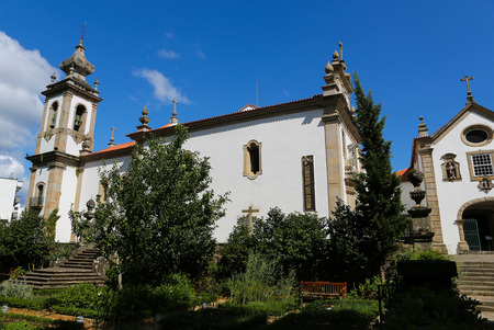 PONTE DE LIMA, PORTUGAL - AUGUST 3, 2014: Museu dos Terceiros in Ponte de Lima, a town in the Northern Minho region in Portugal.のeditorial素材