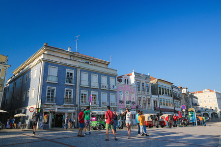 AVEIRO, PORTUGAL - JULY 28, 2016:  Historic Center of Aveiro, Centro region, Portugal.のeditorial素材
